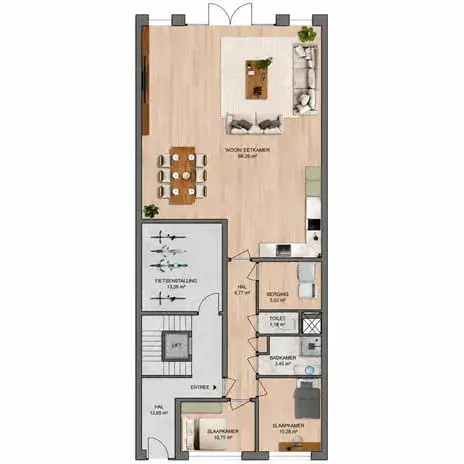 Apartment for sale: Vest 124BNR-1, Centrum Dordrecht