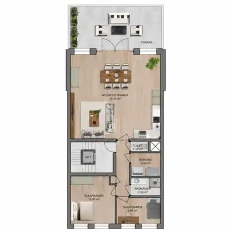 Apartment for sale: Vest 124BNR-2, Centrum Dordrecht