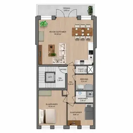 Apartment for sale: Vest 124BNR-3, Centrum Dordrecht