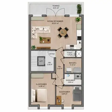 Apartment for sale: Vest 124BNR-4, Centrum Dordrecht