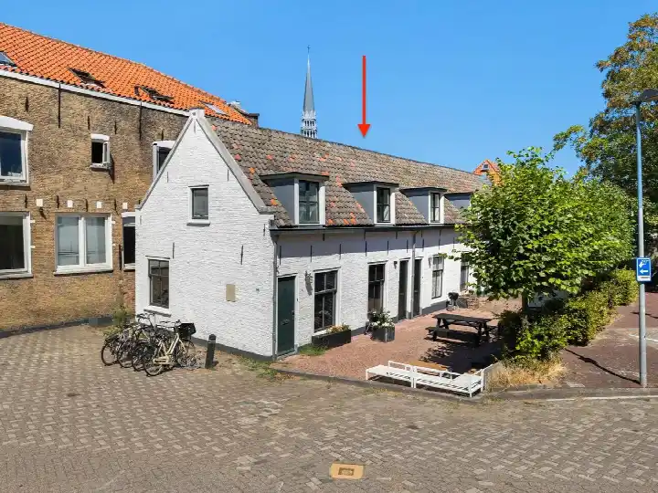 Terraced house for sale: Vest 81A, Raam e.o. Gouda