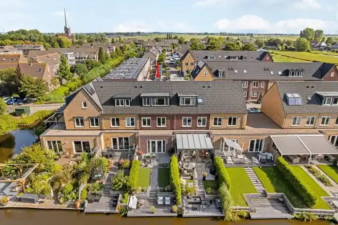 Terraced house for sale: Weidse Wetering 5, Overige verspreide huizen Hoogmade