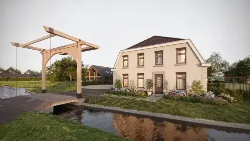 Vrijstaande woning te koop: Zuideinde 22, Zuideinde Aarlanderveen