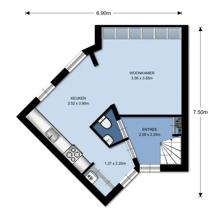 Tussenwoning te koop: Tolheksbos 94, Hoofddorp Overbos Zuid Hoofddorp