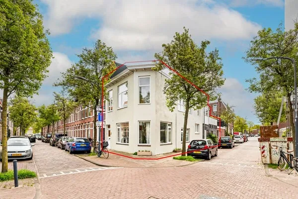 Hoekwoning te koop: Tweede Vooruitgangstraat 1, Oude Amsterdamsebuurt Haarlem