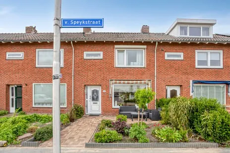Tussenwoning te koop: van Speykstraat 21, Zeeheldenbuurt Lisse