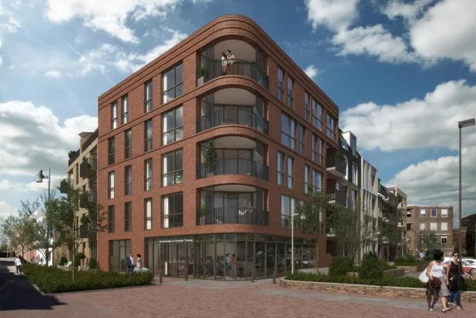 Appartement te huur: Vierwiekenplein 104C, Oud-Beijerland Centrum Oud-Beijerland