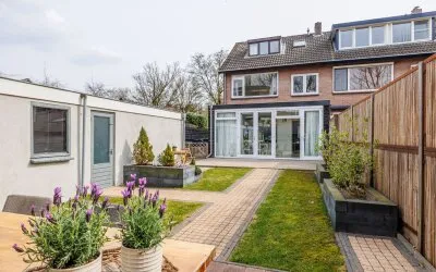 Hoekwoning te koop: Vredeoordlaan 4, Leersum-Dorp Leersum