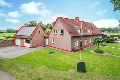 Twee-onder-één-kap te koop: Vuurlinie 6A, Verspreide woningen bij Neerkant Neerkant