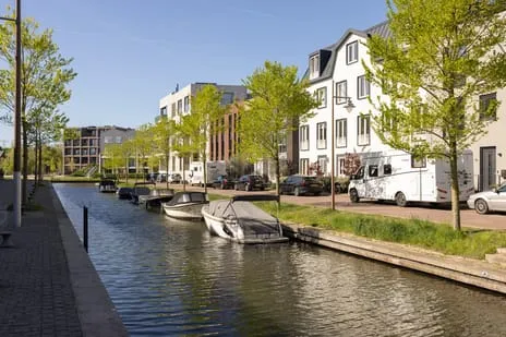 Terraced house for sale: Waadse Poldergracht 49, Krijgsman Muiden