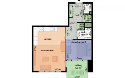 Appartement te huur: Wenenpromenade 37, Leidsche Rijn-Centrum Utrecht