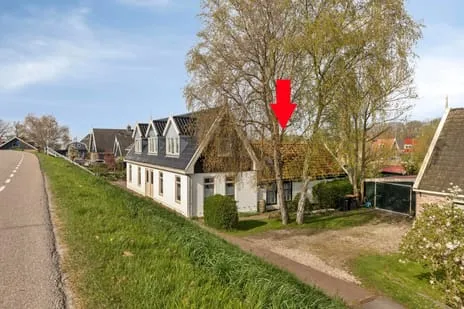 Twee-onder-één-kap te koop: Westfriesedijk 142, Kolhorn (woonkern) en De Strook Kolhorn