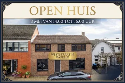 Twee-onder-één-kap te koop: Weststraat 19, Kapelle Kapelle