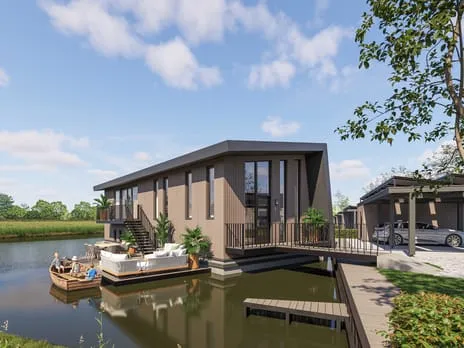 Vrijstaande woning te koop: Wielewei 3, Lemmer-Noord Lemmer
