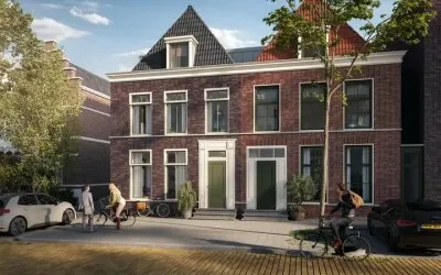 Twee-onder-één-kap te koop: Wilhelminastraat 44, Lombok Arnhem