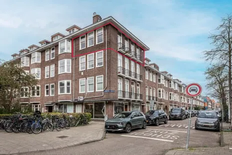 Studio te koop: Woestduinstraat 154-3, Aalsmeerwegbuurt-West Amsterdam