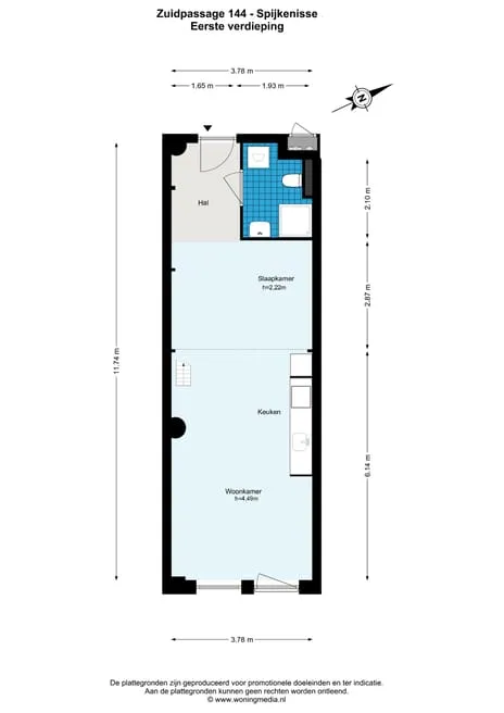 Appartement te koop: Zuidpassage 144, Centrum-Oost Spijkenisse
