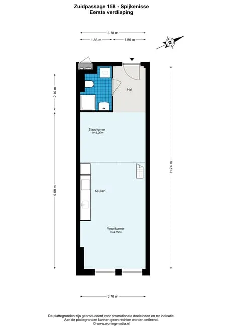 Appartement te koop: Zuidpassage 158, Centrum-Oost Spijkenisse