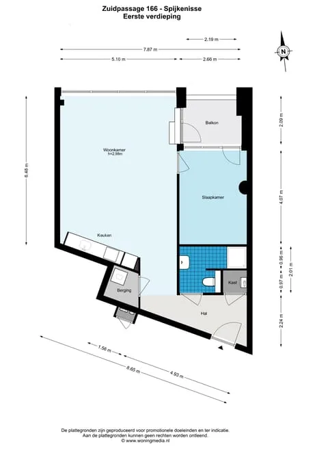 Appartement te koop: Zuidpassage 166, Centrum-Oost Spijkenisse