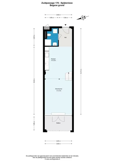 Appartement te koop: Zuidpassage 176, Centrum-Oost Spijkenisse