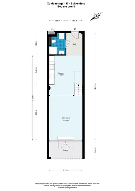 Appartement te koop: Zuidpassage 180, Centrum-Oost Spijkenisse
