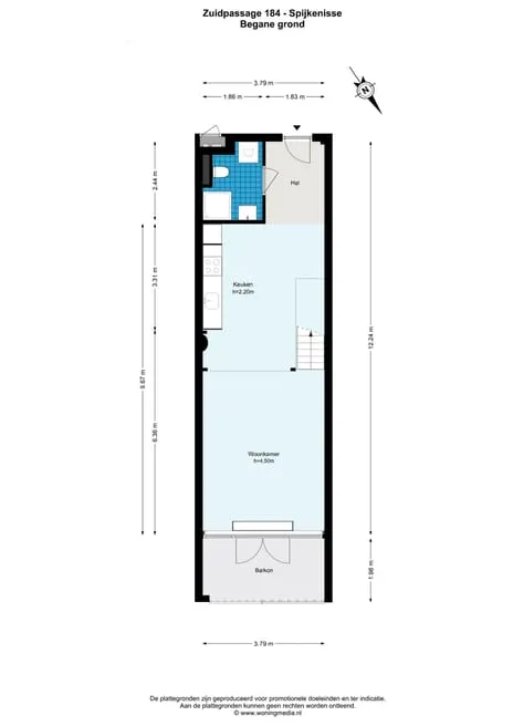 Appartement te koop: Zuidpassage 184, Centrum-Oost Spijkenisse