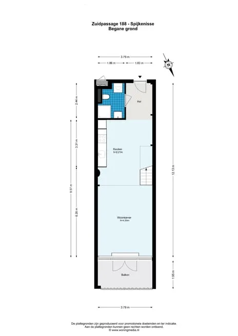 Appartement te koop: Zuidpassage 188, Centrum-Oost Spijkenisse