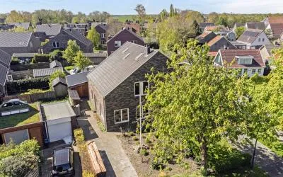 Twee-onder-één-kap te koop: Zwarteweg 1A, Koudum